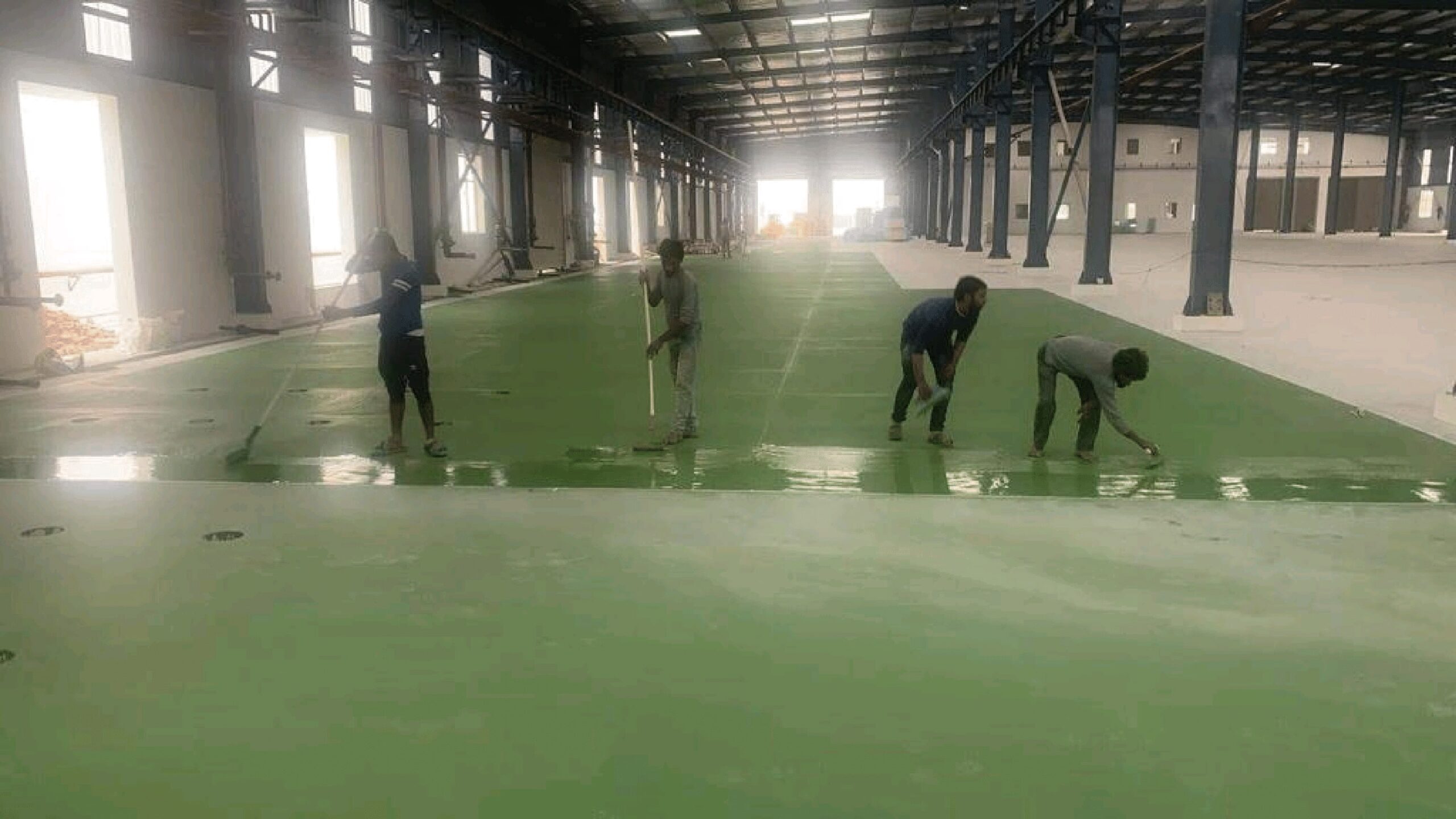 PU Coating Flooring